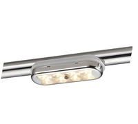 OSCULATI Lampada da soffitto compatta Bimini 8 LED HD sfondo arrotondato con interruttore