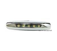 Osculati Luce cortesia cromata 5 LED bianco 13.187.01