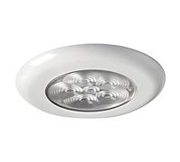 OSCULATI Luce di cortesia Rot. ghiera Bianca 6 LED Bianchi