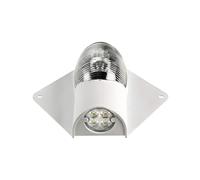 Luce di via/coperta Led 12/24 V corpo bianco - 1 PZ Osculati - 13.243.89