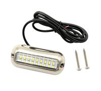 LUCE SUBACQUEA A LED BLU - FARETTO SUBACQUEO DA PLANCETTA BARCA OSCULATI