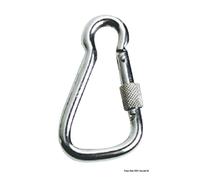 Osculati Moschettone inox grande con ghiera 09.179.12