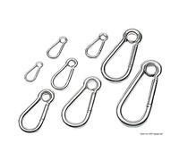 Osculati Moschettone inox occhio mm 10 09.186.10 - 1 confezione da 10 pezzi 09.1