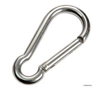 Moschettone inox senza sporgenza 8 mm - 10 PZ Osculati - 09.190.08 - 0919008