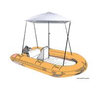 Osculati Ombrellone PARASOL pieghevole per barca bianco 46.891.01