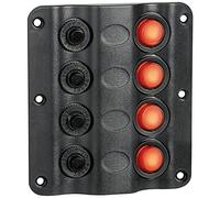 Pannello elettrico modello "Wave" 4 interruttori NAUTICA BARCA GOMMONE QUADRO