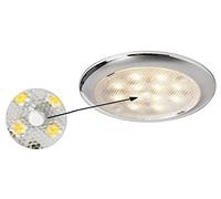 OSCULATI Plafoniera Procion Inox con Interruttore