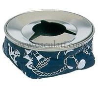 POSACENERE ANTIVENTO BLU IN TESSUTO - NAUTICA BARCA GOMMONE