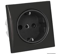 Osculati Presa AC 220 V tipo Schuko nera