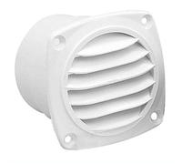 OSCULATI Presa d’Aria ABS con Collare mm 92x92 Bianca