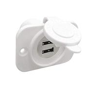 OSCULATI Presa Incasso Doppia USB Bianca