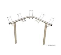 Osculati Reggicanne inox 5 posti
