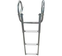 OSCULATI Scaletta 3 gradini Bianchi con corrimano