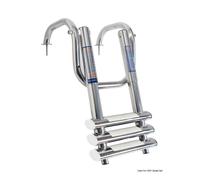 Scaletta telescopica con maniglie 3 gradini - 1 PZ Osculati - 49.556.03
