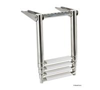 Scaletta telescopica per plancetta 4 gradini - 1 PZ Osculati - 49.553.04