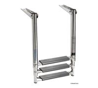 Scaletta telescopica per plancetta con tubi ovali - 1 PZ Osculati - 49.555.03