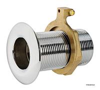 OSCULATI Scarico a Mare Ottone Cromato 1 1/2