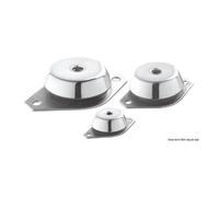 Supporto antivibrante zincato 100 kg - 1 PZ Osculati - 51.656.01 - 5165601