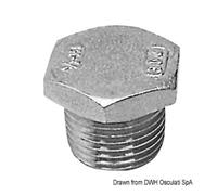 Osculati Tappo maschio inox 3/4 pollice 17.123.03
