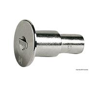 Tappo ottone cromato a filo Waste 38 mm - 1 PZ Osculati - 20.667.06 - 2066706
