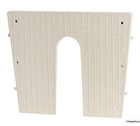 OSCULATI Tavoletta Proteggi Poppa RAL 9010 43 x 35 cm