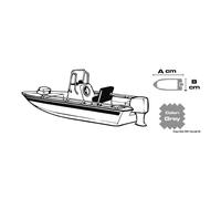 Osculati Telone Universale cm 700/780 grigio 600D 46.503.15