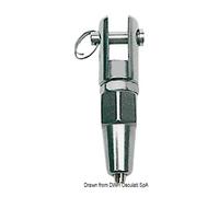 Osculati Terminale inox forcella diametro 7 mm