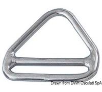 Triangolo barra inox 5x45 mm - 5 PZ Osculati - 39.601.01 - 3960101