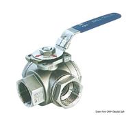 Osculati Valvola a sfera deviatrice 1 pollice 1/4 17.722.05