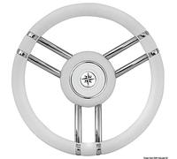 Osculati Volante Apollo Inox+poliuretano Diametro 350 Mm Bianco