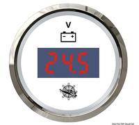 OSCULATI Voltmetro Digitale 8/32 V Bianco/Lucida