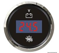 OSCULATI Voltmetro Digitale 8/32 V Nero/Lucida