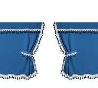 Oscura, tende centrali per camion, cabina standard - Blu