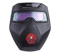 Oscuramento automatico Occhio professionale per protezione Occhiali PC Grande finestra ad alta definizione per TIG MIG Taglio al plasma Casco per saldatura Auto Oscuramento Lente Heavy Duty