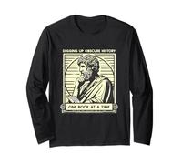 Oscuro Storia Libro Appassionato Strani Eventi Storici Maglia a Manica
