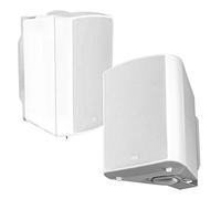 OSD AP520 - Coppia di altoparlanti da esterni da 13,25 cm, 120 W, IP54, resistenti alle intemperie, colore: Bianco