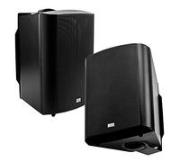 OSD AP640 - Coppia di altoparlanti da esterni da 16,5 cm, 150 W, 3 vie, IP54, resistenti alle intemperie, colore: nero