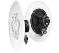 OSD Audio 8" altoparlanti professionali del soffitto commerciale 70V singolo bianco C1070