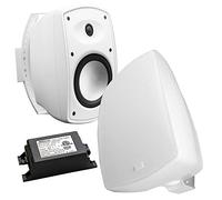 OSD Audio btp-650 bianco 16,5 cm coppia altoparlanti Bluetooth per interni o esterni patio a incandescenza Patio 5.25-inch white