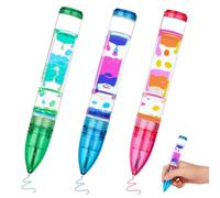 OSDUE Giocattoli sensoriali per il relax, timer con gorgogliatore a movimento liquido, effetto lampada lava-coda, autismo e bisogni speciali, clessidra calmante per alleviare lo stress