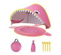Oseczmut da spiaggia per bambini, all'aperto per bambini | da gioco in spiaggia dei cartoni animati | Playhouse pieghevole impermeabile, protezione UV, piccola piscina incorporata per picnic per la da