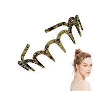 Oseczmut Fascia per capelli con denti di squalo, fascia per capelli ondulata | Fascia elastica per lo sport - Copricapo antiscivolo - Fascia per capelli unisex per lavare il viso e la cura della pelle