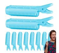 Oseczmut Fermagli per capelli per volume,Clip per capelli volume | 10 pinze a rulli volumizzanti portatili - fermagli per capelli per volume, pinze per volume per radici di capelli, bigodini a