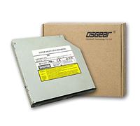 OSGEAR- Interno 9.5 mm Utral Slim SATA 8 x DVDRW masterizzatore CD Dvd Rom RW Laptop PC Mac Device Drive Tray Caricamento per Acer ASUS HP dell IBM Lenovo Sony Fujitsu