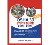 OSHA 30 STUDY GUIDE 2025-2026: OSHA 30 PREP BOOK SECRETS