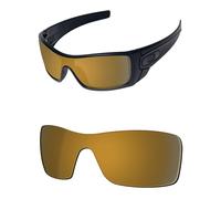 OSharp Lenti di ricambio per occhiali da sole Oakley Batwolf OO9101, polarizzate HD, protezione UV e vestibilità perfetta