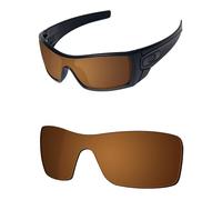 OSharp Lenti di ricambio per occhiali da sole Oakley Batwolf OO9101, polarizzate HD, protezione UV e vestibilità perfetta