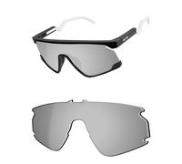 OSharp Lenti di ricambio per occhiali da sole Oakley BXTR OO9280, polarizzate HD, a specchio, protezione UV e perfettamente adattabili, Cromo Argento Specchiato - Hd Polarizzato