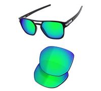 OSharp Lenti di ricambio per occhiali da sole Oakley Latch Beta OO9436-54mm, polarizzate HD, a specchio, protezione UV, Verde Giada Specchiato - Polarizzato HD