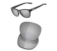 OSharp Lenti di ricambio per occhiali da sole Oakley Manorburn OO9479-56 mm, polarizzate HD, a specchio, protezione UV, Cromo Argento Specchiato - Hd Polarizzato
